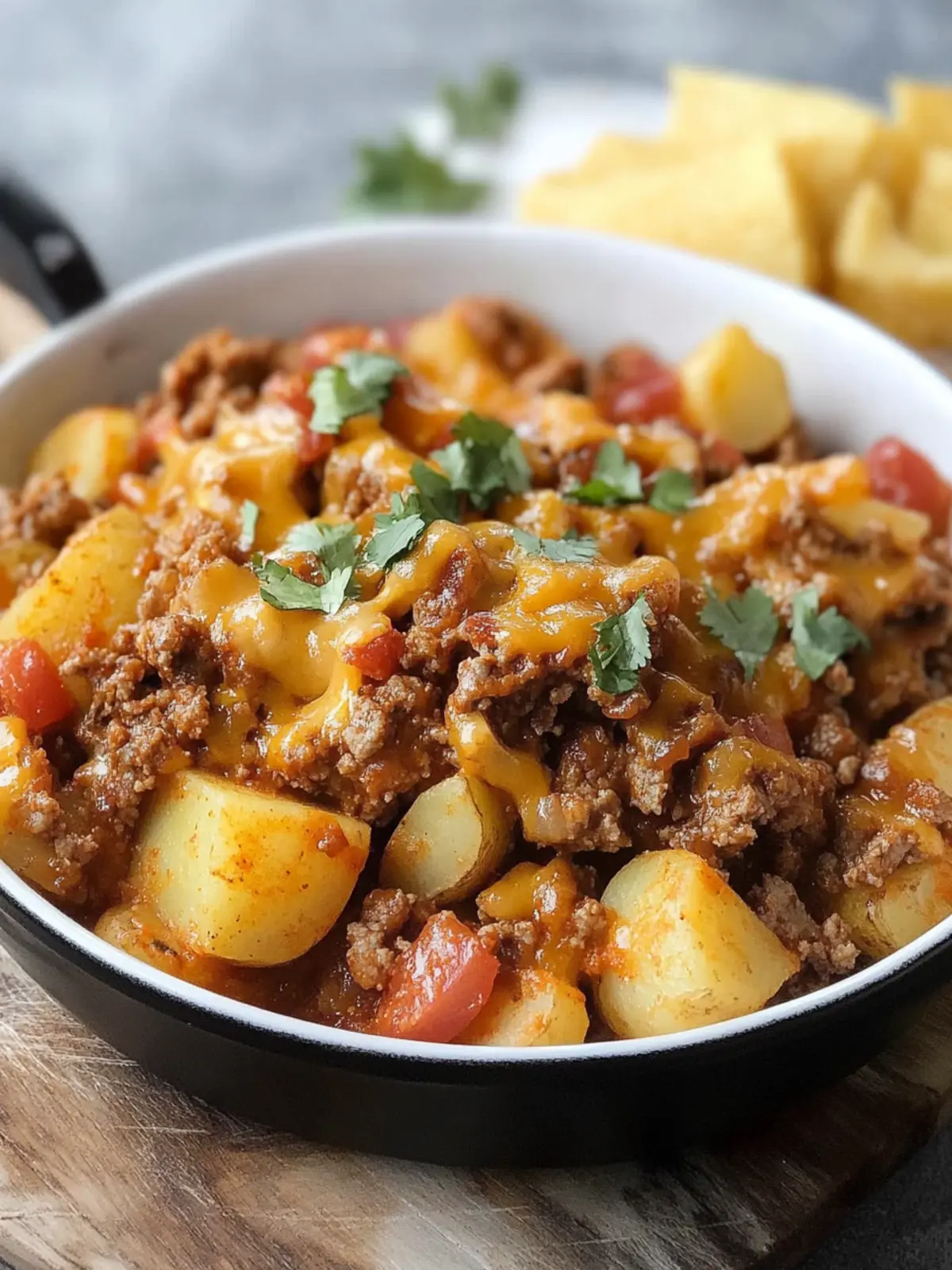 Easy Cheesy Taco Potatoes for a Quick Family Dinner Delight 5 Easy Cheesy Taco Potatoes