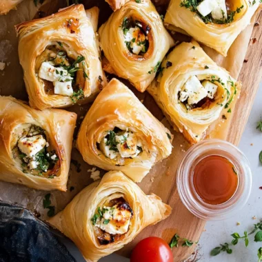 Oven-Baked Feta Rolls