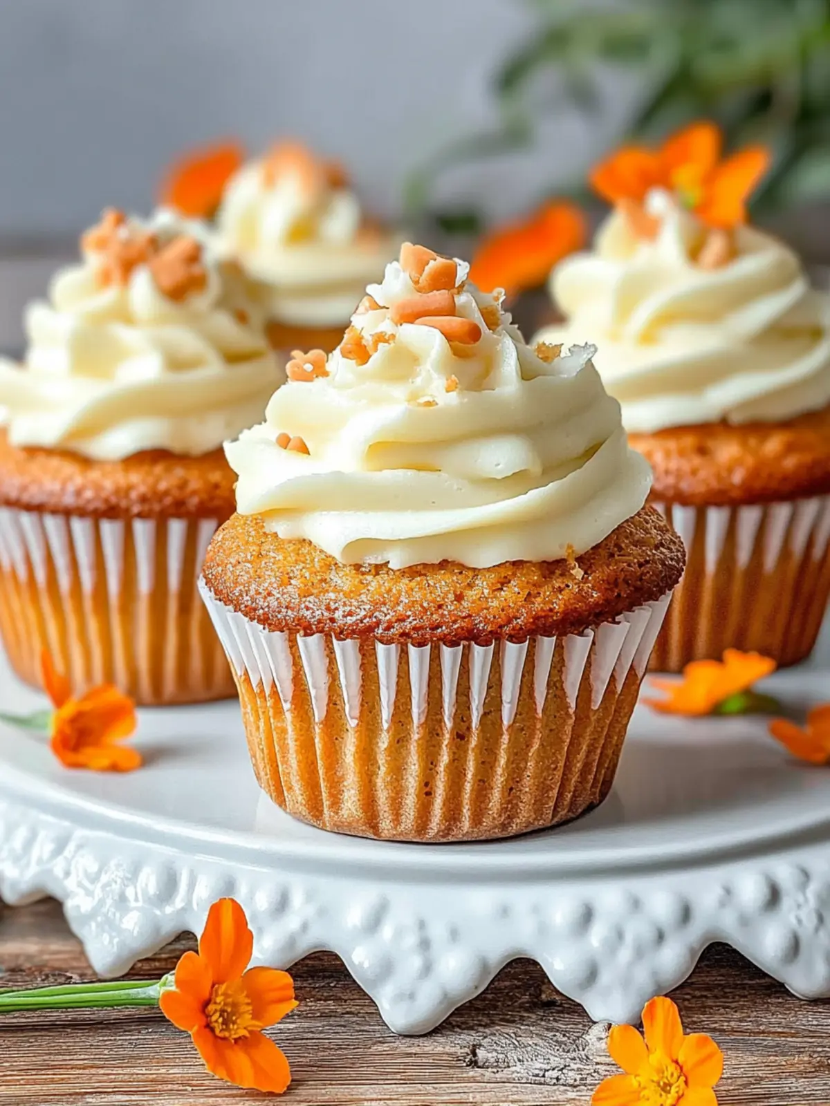 Carrot Cake Cupcakes
