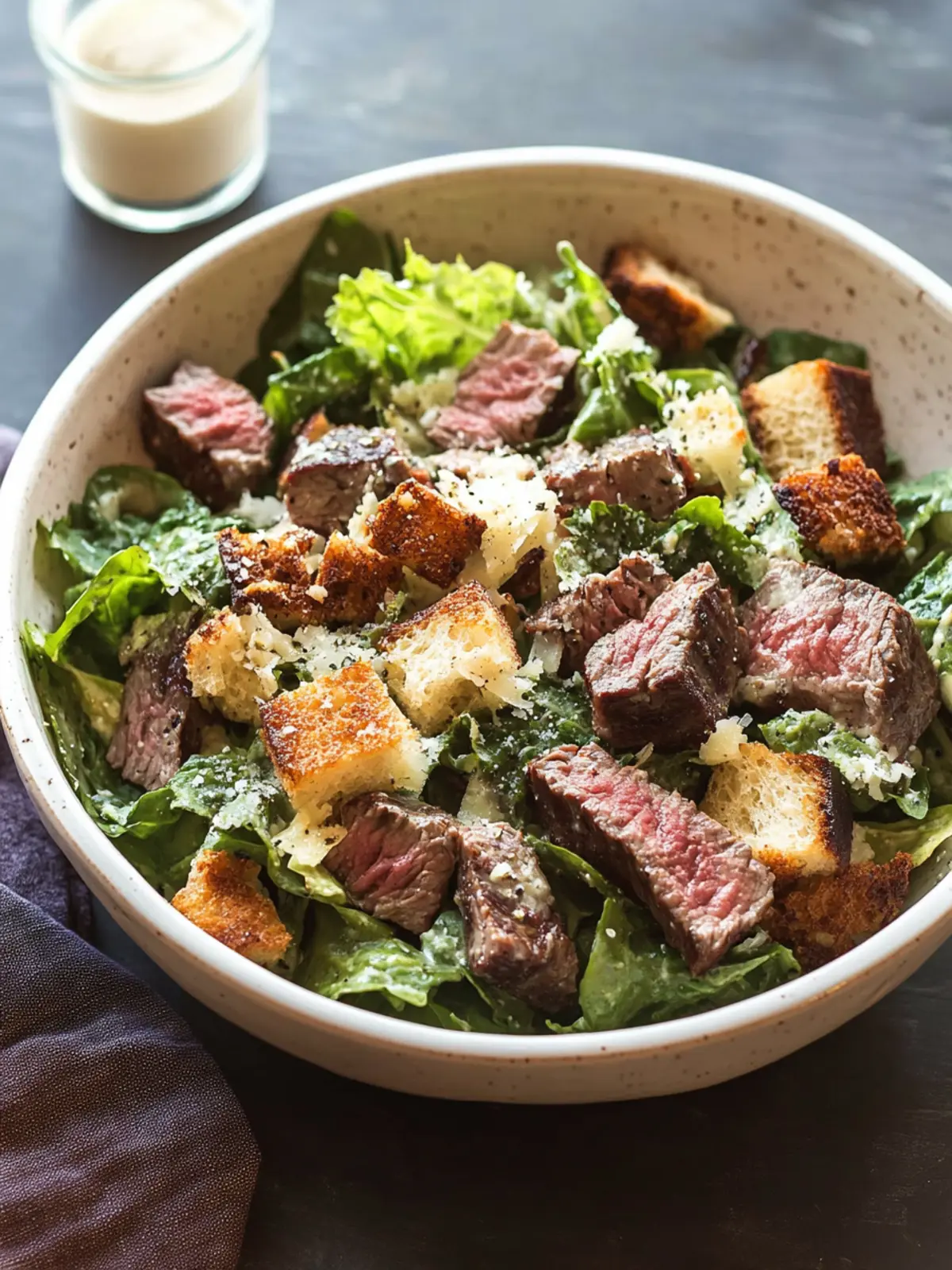 Perfect Steak Caesar Salad for Easy Weeknight Dinners 4 Steak Caesar Salad