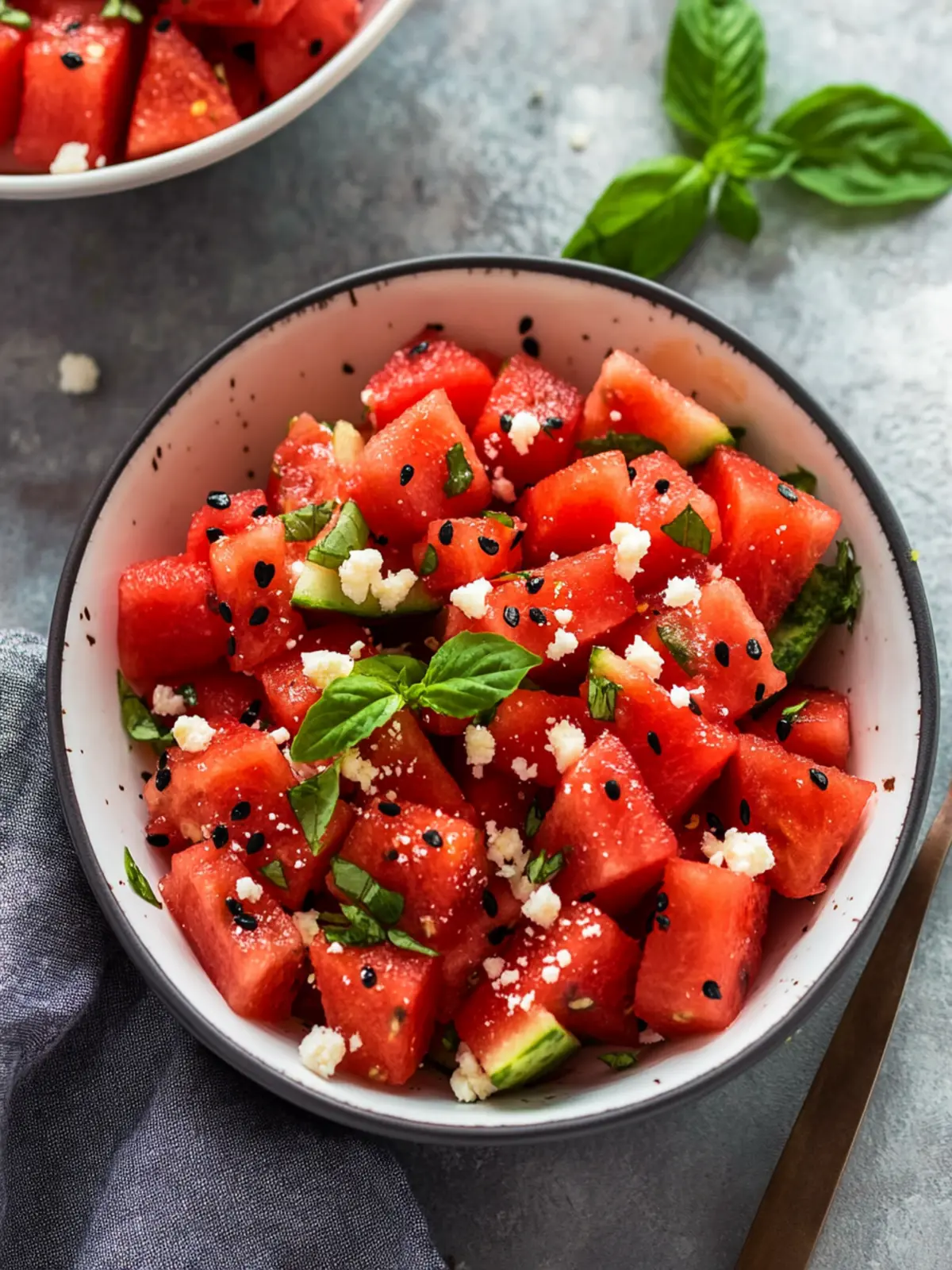 Easy Watermelon Salad