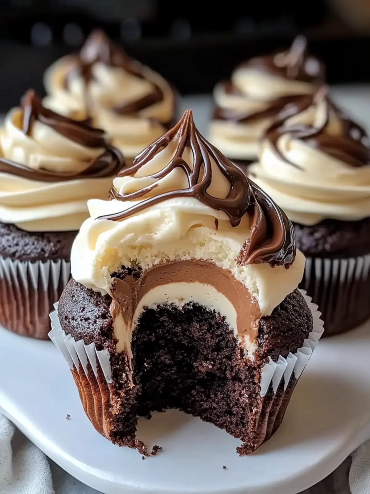 Heavenly Chocolate Coffee Cream Cupcakes Recipe You’ll Love 3 Chocolate Coffee Cream Cupcakes Recipe