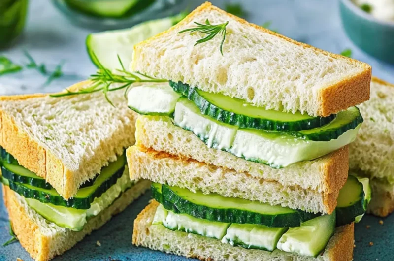 Classic Cucumber Sandwiches