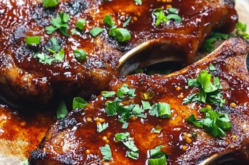Oven Baked Barbecue Pork Chops