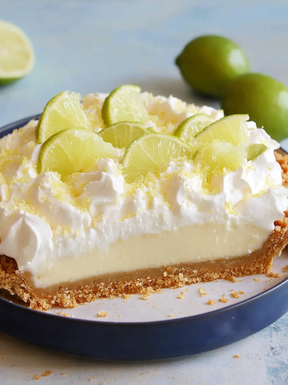 Key Lime Pie with Cream Cheese