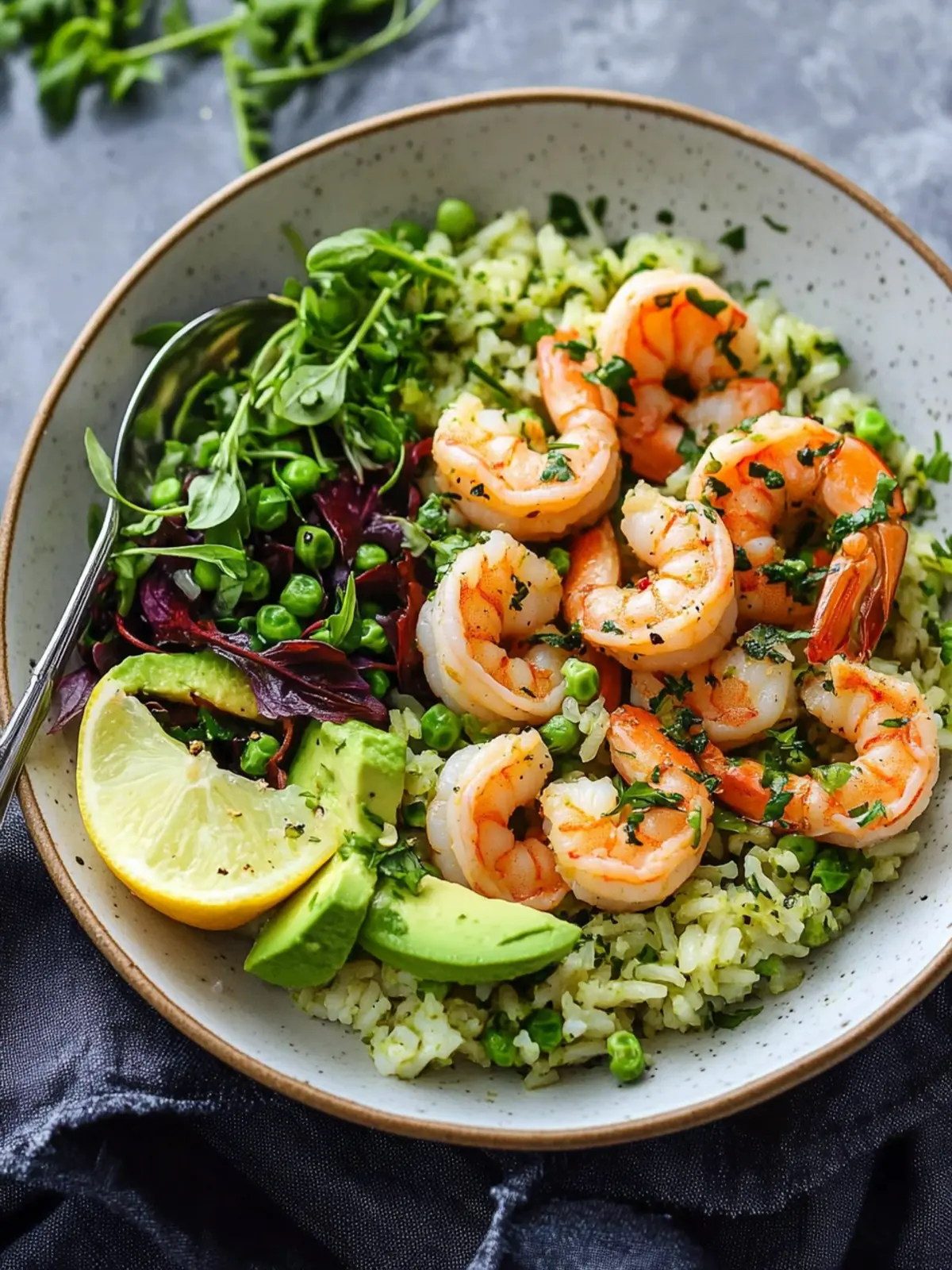 Wholesome Green Goddess Shrimp & Rice Bowl You’ll Crave 2 Healthy Green Goddess Shrimp & Rice Bowl