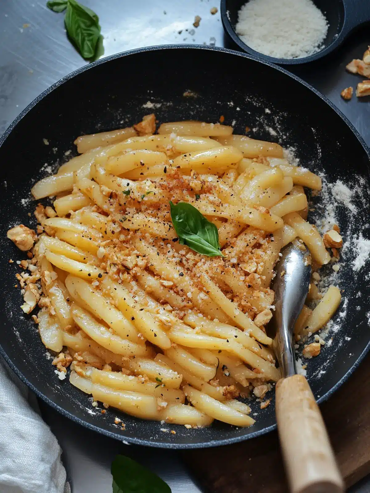 Homemade German Schupfnudeln: Comfort in Every Bite 2 German Schupfnudeln (Potato Noodles)