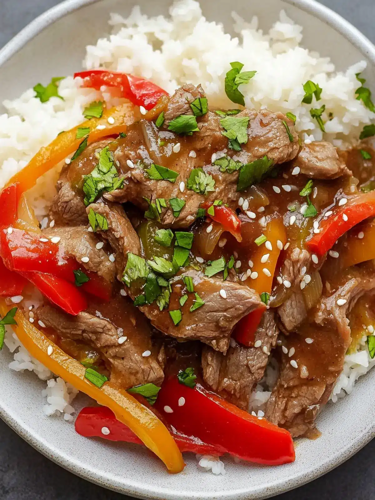 Savory Crock-Pot Pepper Steak for Effortless Weeknight Dinners 4 Crock-Pot Pepper Steak