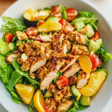 Orange Chicken Salad