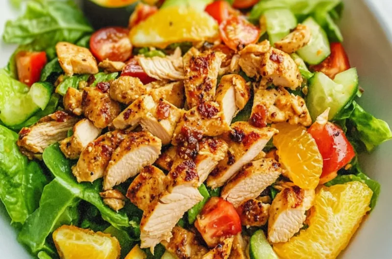 Orange Chicken Salad