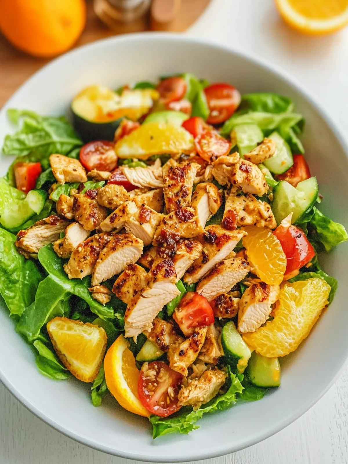 Orange Chicken Salad