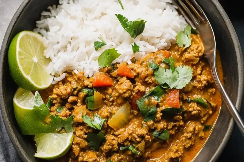 Ground Beef Curry (Keema Curry)