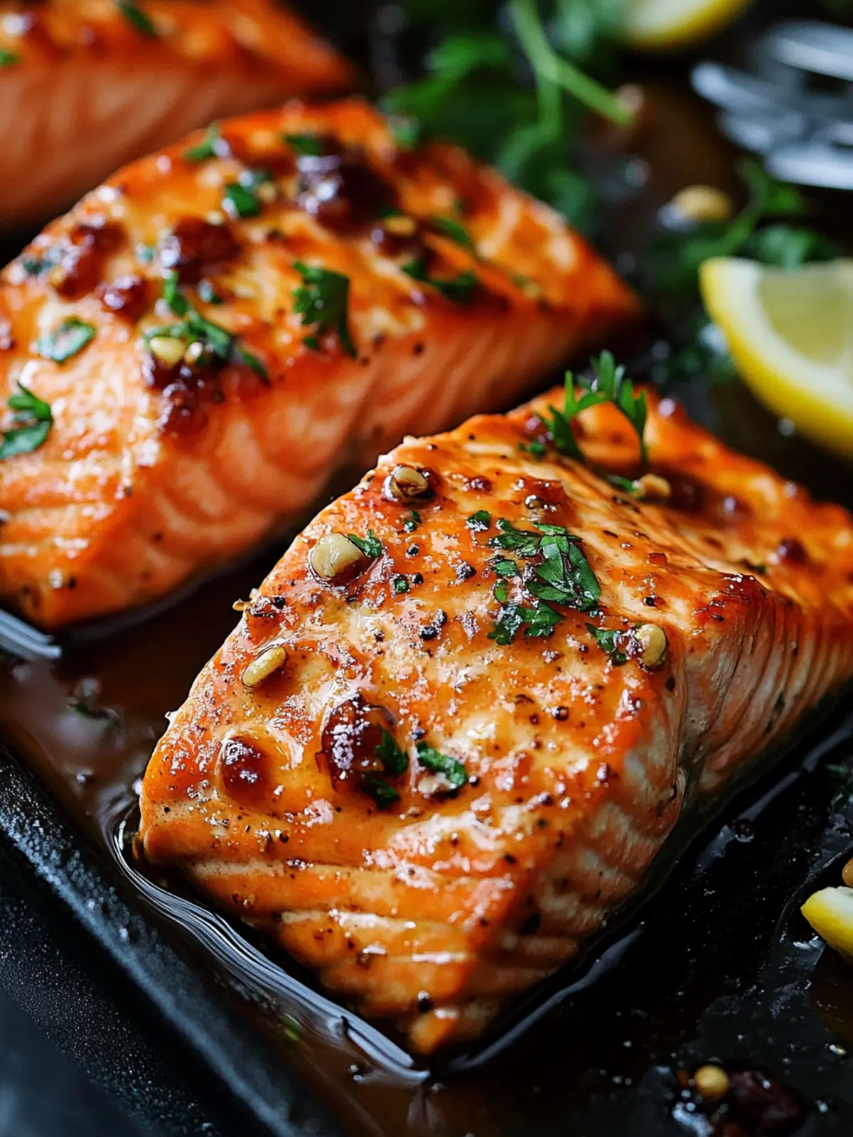Sweet and Savory Honey Garlic Salmon in Just 15 Minutes 3 Honey Garlic Salmon