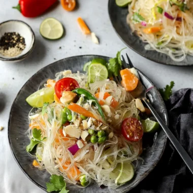 Glass Noodles Salad (Easy & Vegan)
