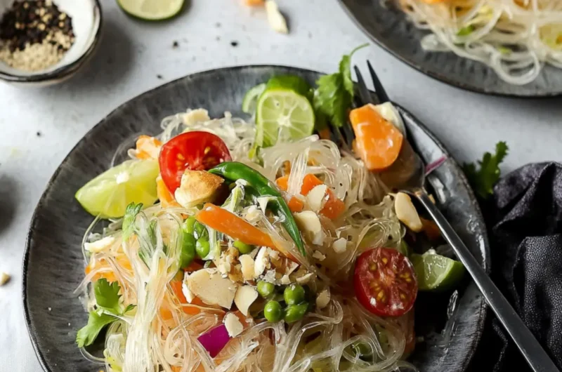 Glass Noodles Salad (Easy & Vegan)