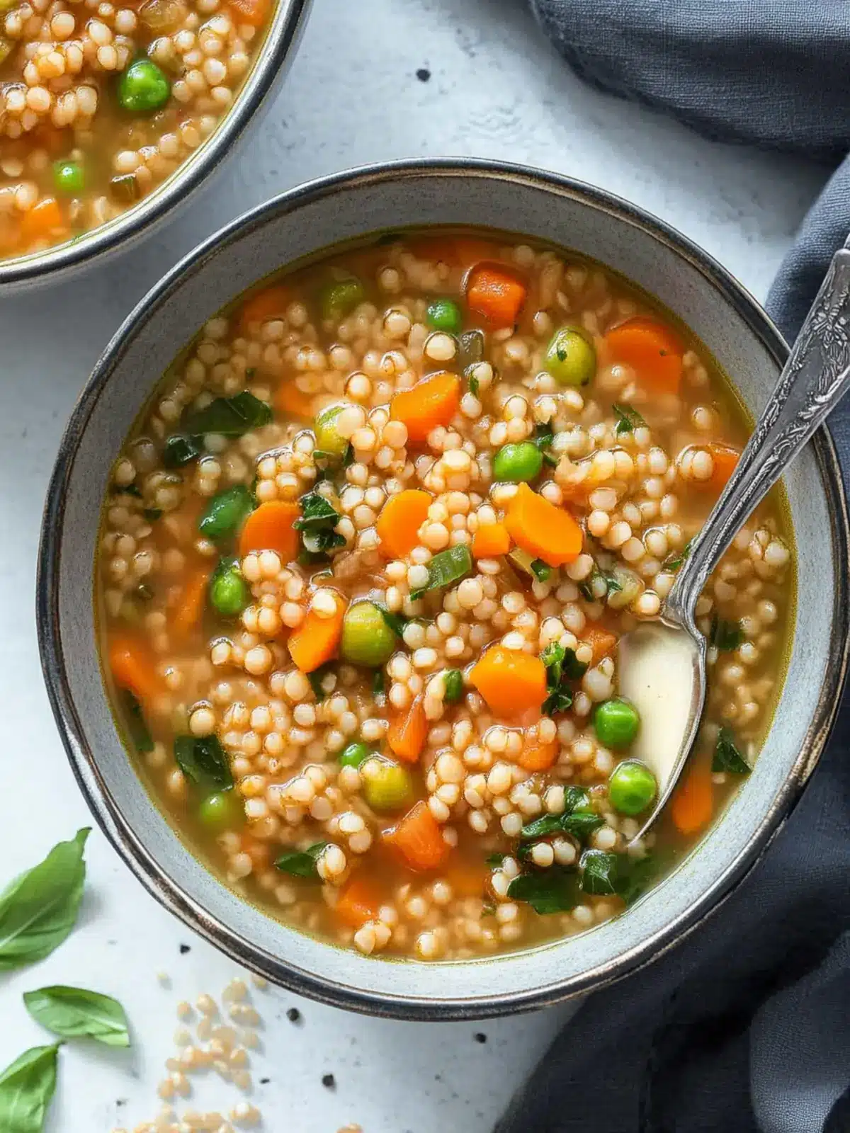 Comforting Vegetable Barley Soup for Healthy Cravings 2 VEGETABLE BARLEY SOUP