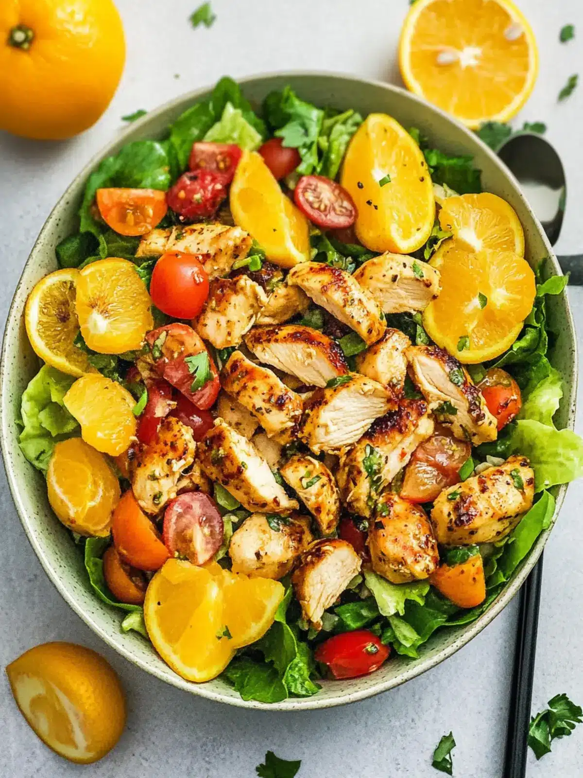 Orange Chicken Salad