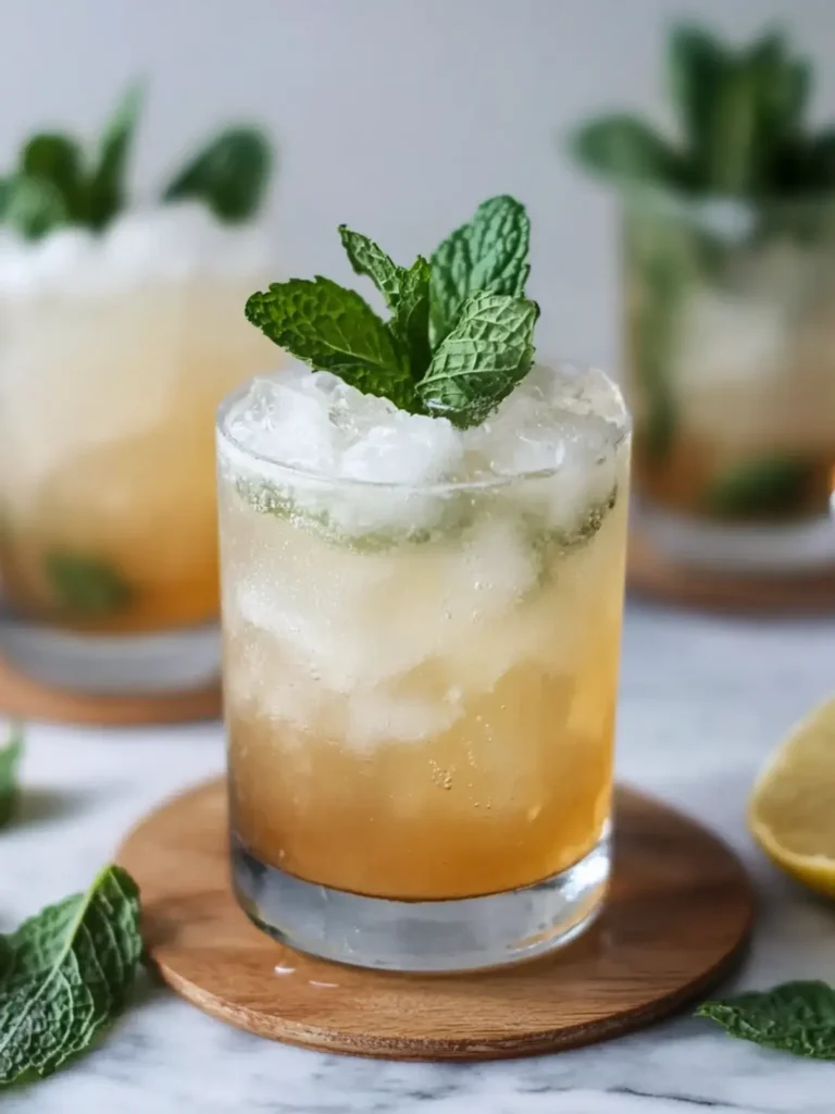 Refreshing Mint Julep – Non-Alcoholic Delight for Derby Day 2 Mint Julep – a Non-Alcoholic Version Perfect for Derby Day
