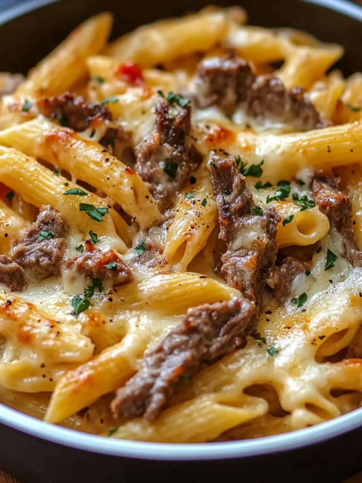 Delicious Philly Cheese Steak Pasta Recipe for Family Fun Nights 3 Delicious Philly Cheese Steak Pasta Recipe for Family Dinners