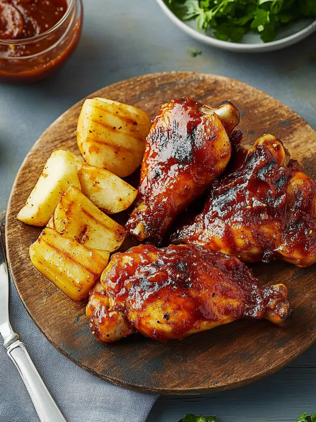 Applesauce Barbecue Chicken: Sweet, Spicy and Family-Approved 4 Applesauce Barbecue Chicken
