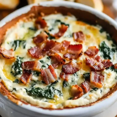 Ultimate Crock Pot Bacon Spinach Dip for Every Gathering 9 Crock Pot Bacon Spinach Dip