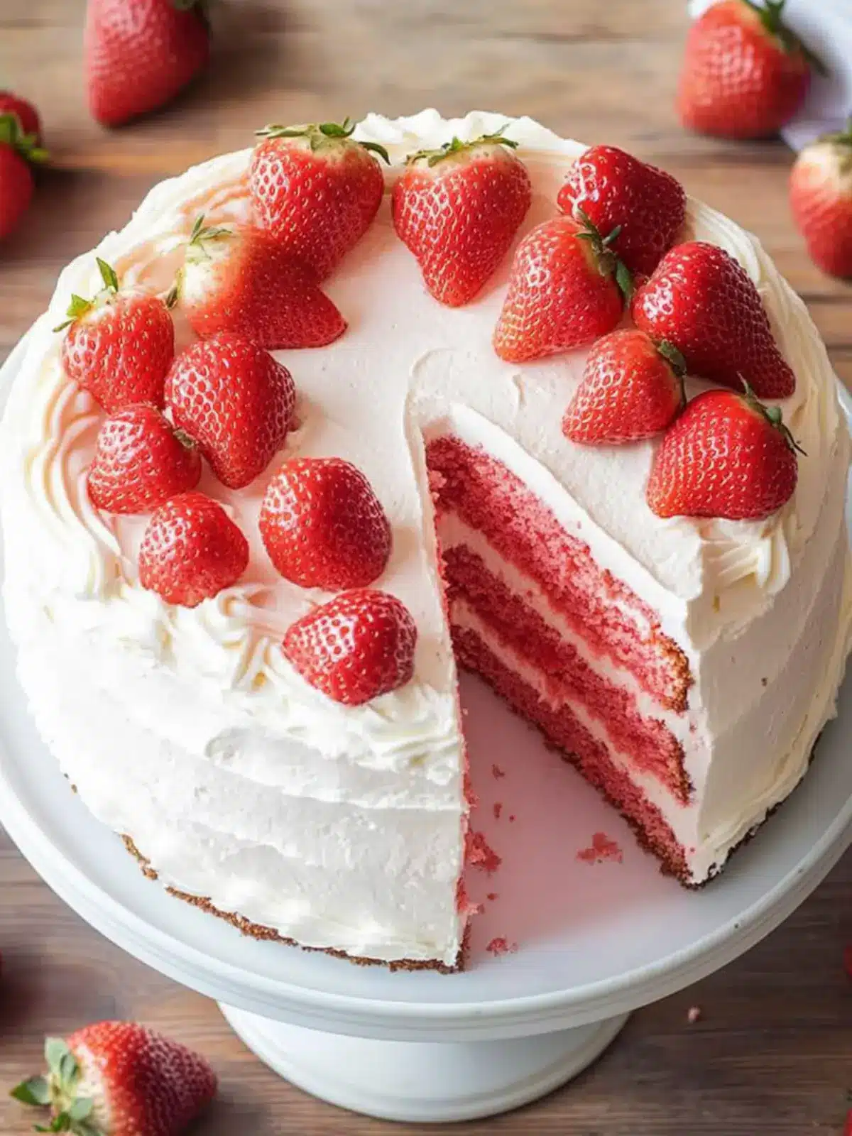 Mamaw Emily’s Strawberry Cake: Fluffy, Moist Delight! 4 Mamaw Emily’s Strawberry Cake
