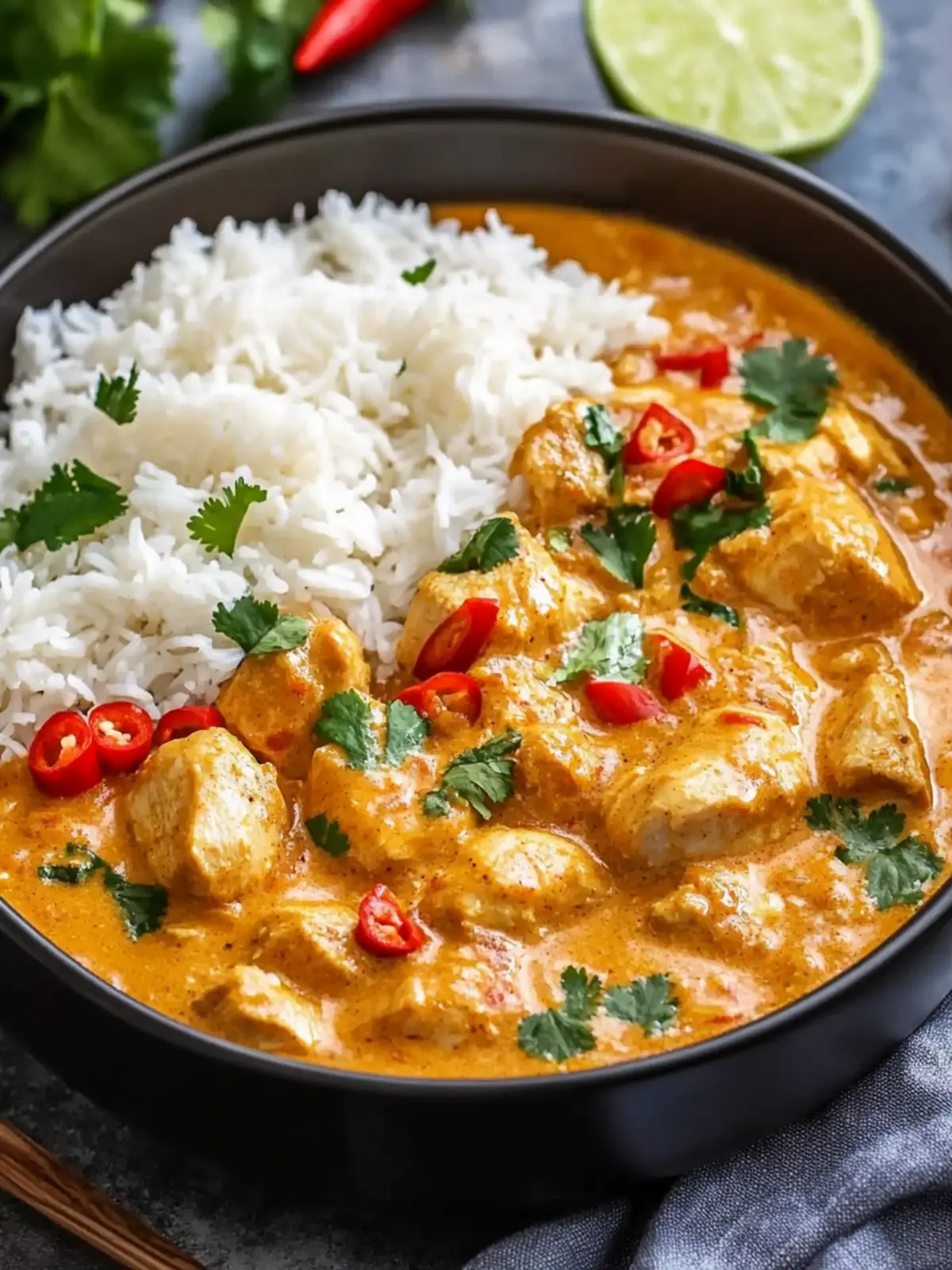 Delicious Thai Peanut Curry Chicken Recipe Better Than Takeout 2 Thai Peanut Curry Chicken Recipe (Better Than Takeout)