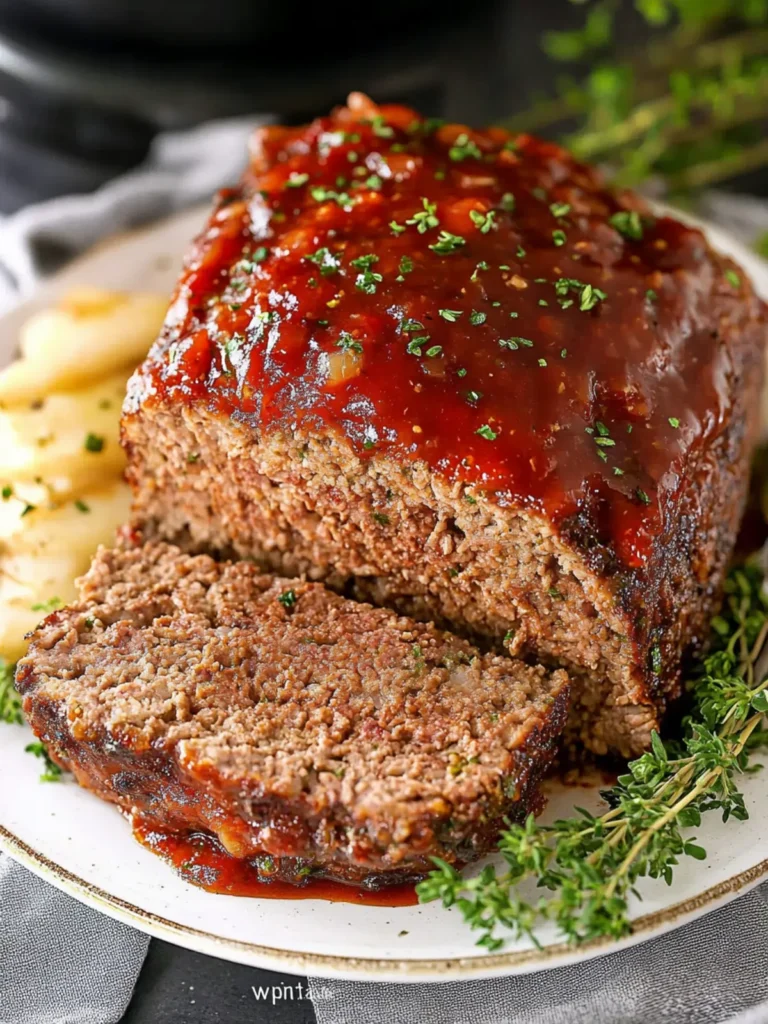 Melt-in-Your-Mouth Instant Pot Meatloaf with Baby Potatoes 2 Instant Pot Meatloaf
