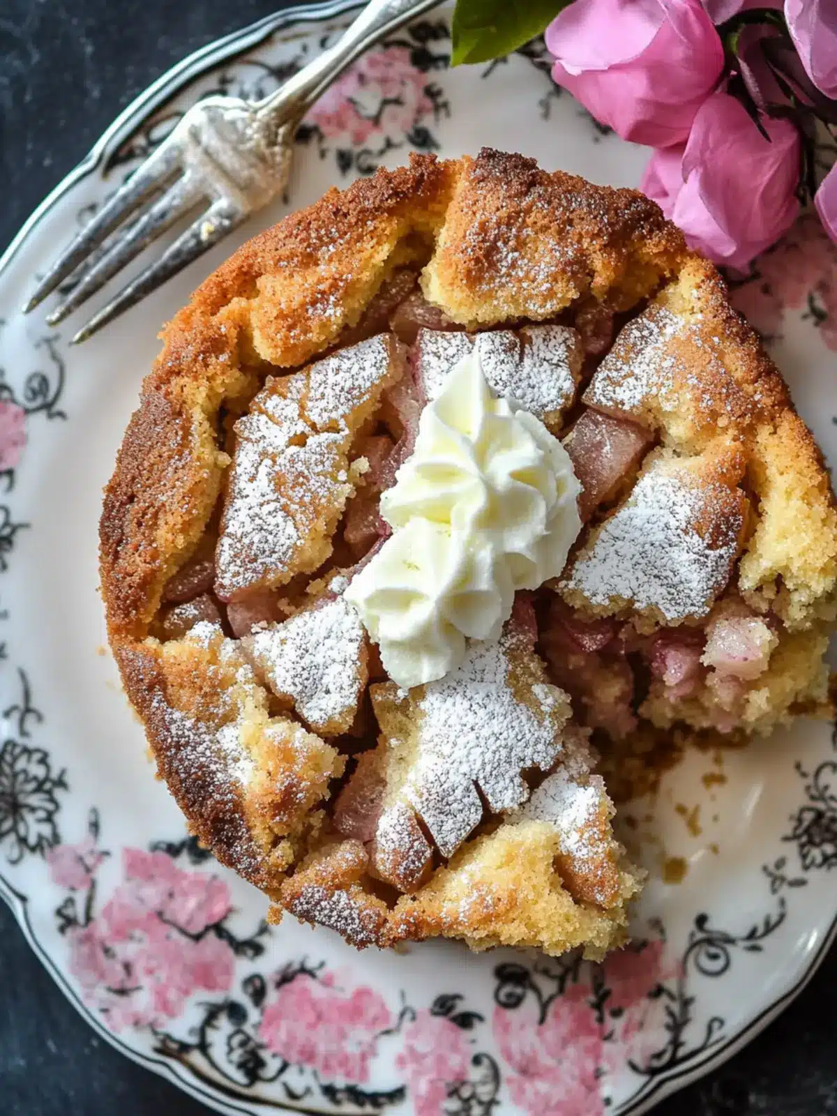 Delicious Old Fashioned Rhubarb Cake - A Taste of Tradition 5 Old Fashioned Rhubarb Cake