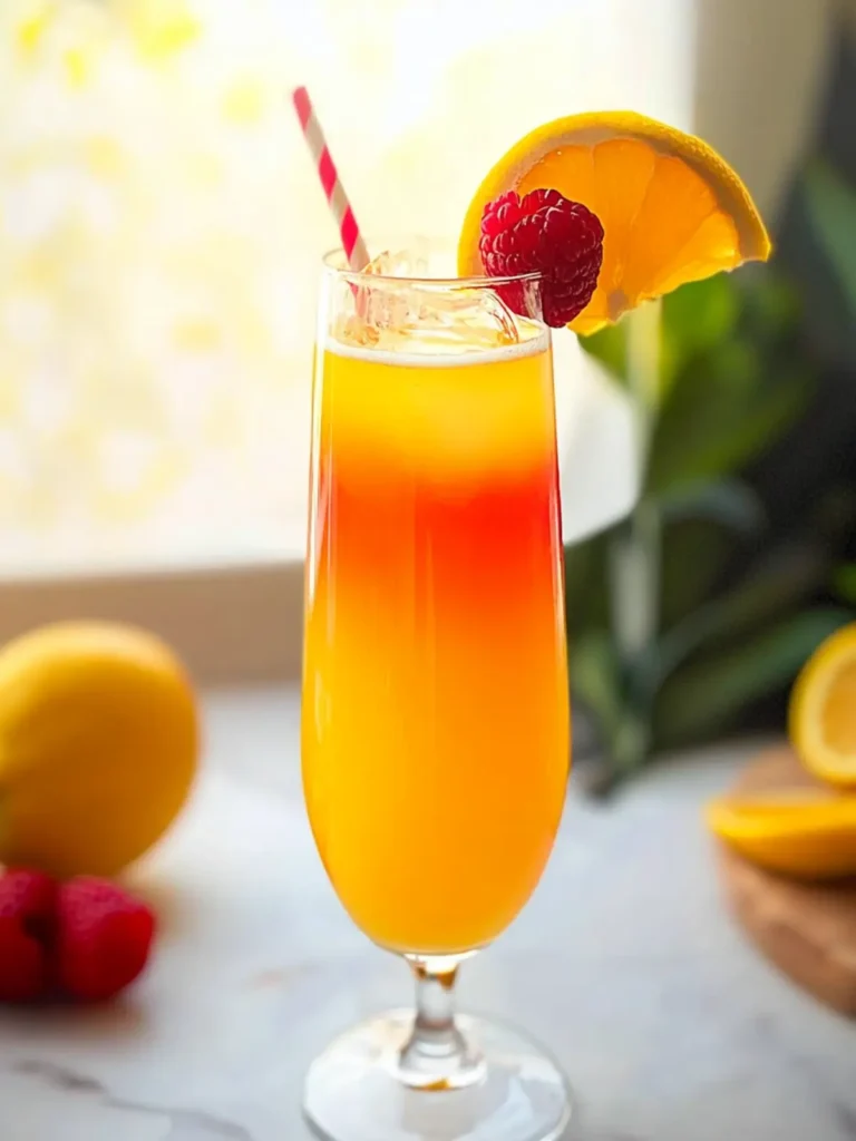 Refresh Your Day with a Sunrise Mocktail Delight 3 Sunrise Mocktail