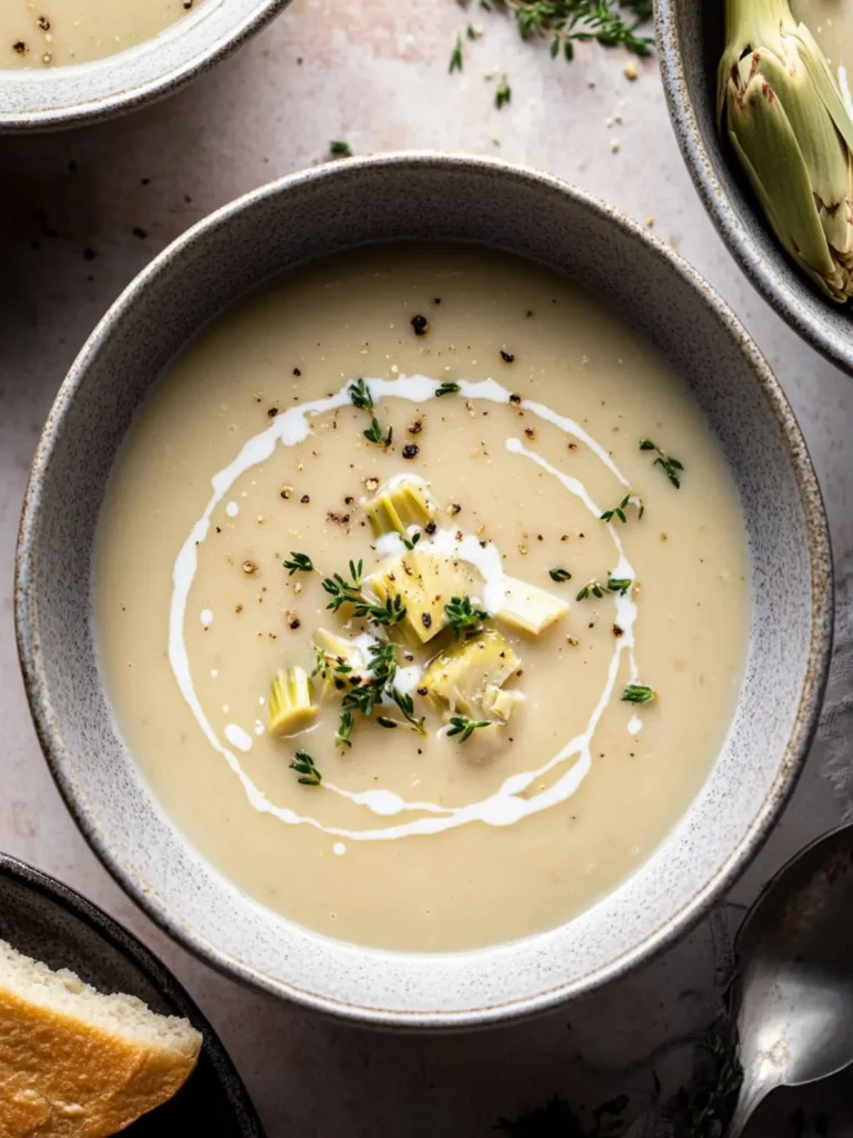 Creamy Artichoke Soup That Warms the Soul 4 Artichoke Soup