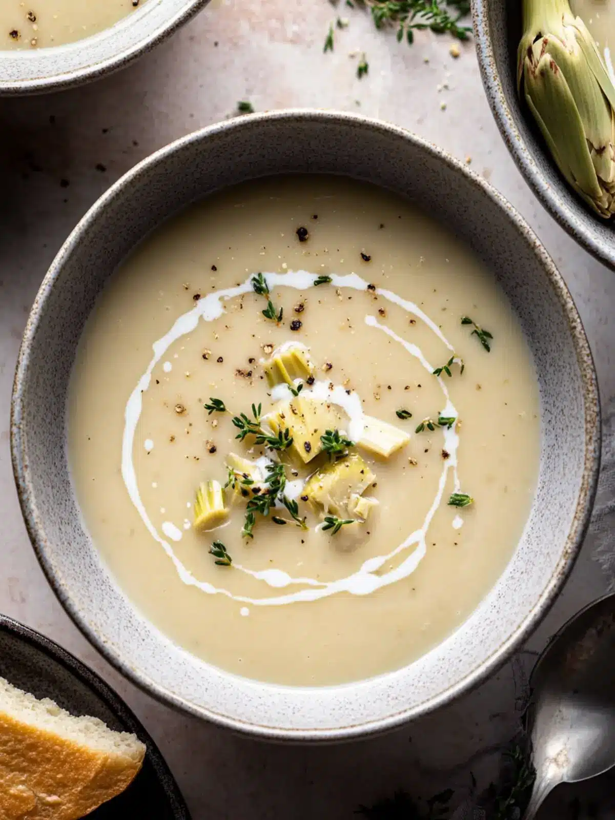 Creamy Artichoke Soup That Warms the Soul 4 Artichoke Soup