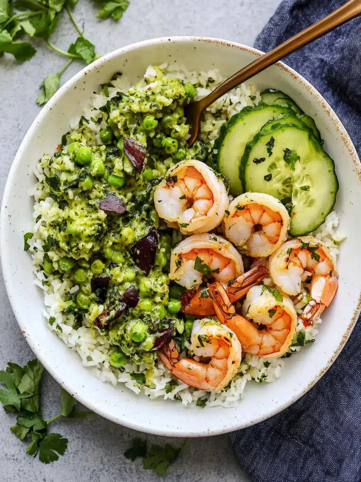 Wholesome Green Goddess Shrimp & Rice Bowl You’ll Crave 5 Healthy Green Goddess Shrimp & Rice Bowl