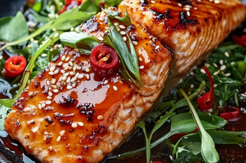 Mastering Soy-maple Glazed Salmon: Heat, Flavor, And Texture Tips