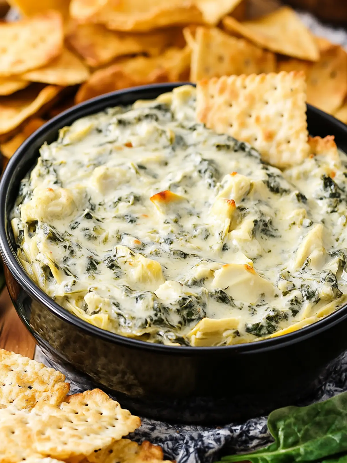 Irresistible Classic Crock Pot Spinach Artichoke Dip Recipe 2 Classic Crock Pot Spinach Artichoke Dip