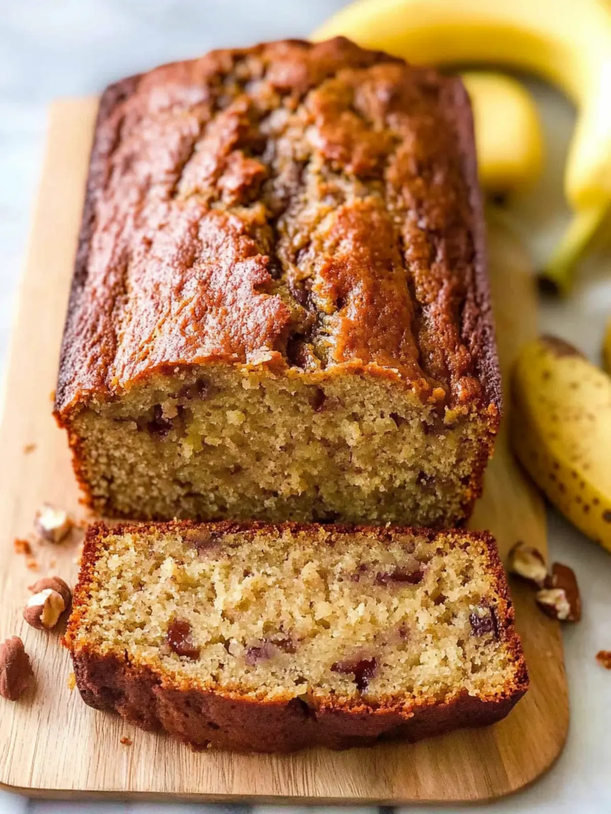 Irresistible Banana Bread Recipe: Moist and Homemade Goodness 2 Banana Bread Recipe