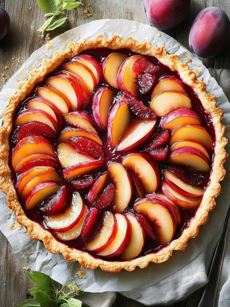 Ginger Plum Tart: Quick Dessert That Impresses in 35 Minutes 4 Ginger Plum Tart