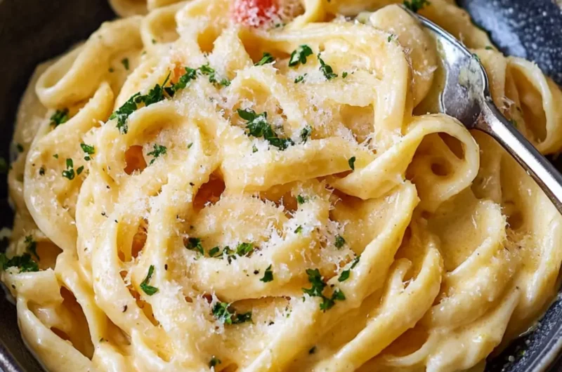 Garlic Butter Pasta | Creamy Vegan Sauce Recipe