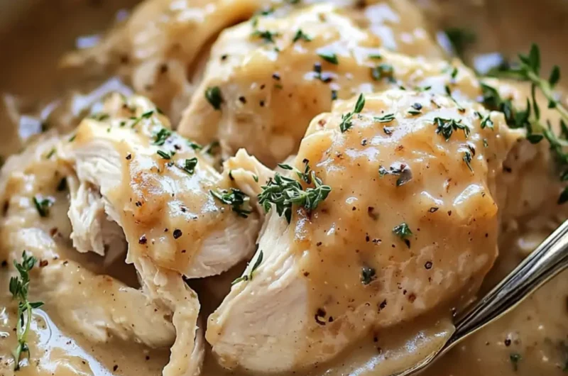 Crockpot Chicken and Gravy