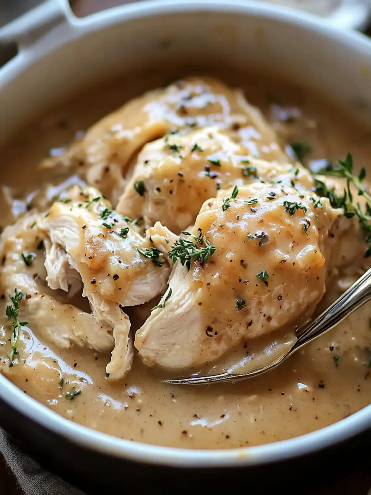 Hearty Crockpot Chicken and Gravy for Cozy Family Dinners 5 Crockpot Chicken and Gravy
