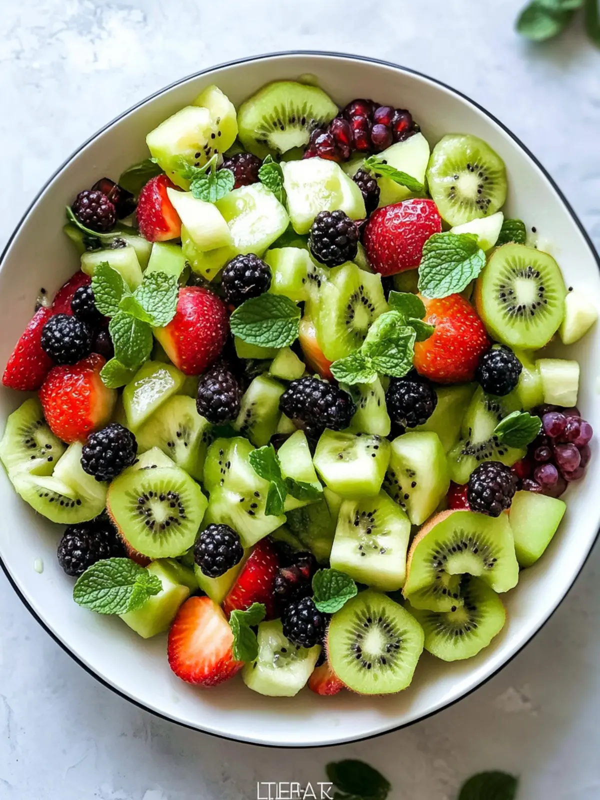 Easy Green Fruit Salad