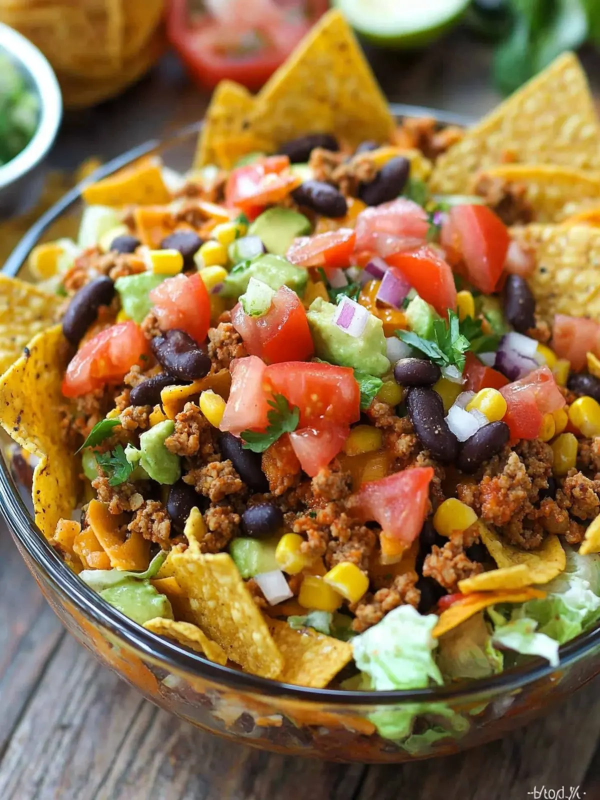 Dorito Taco Salad: Your Next Potluck Crowd-Pleaser! 5 Dorito Taco Salad