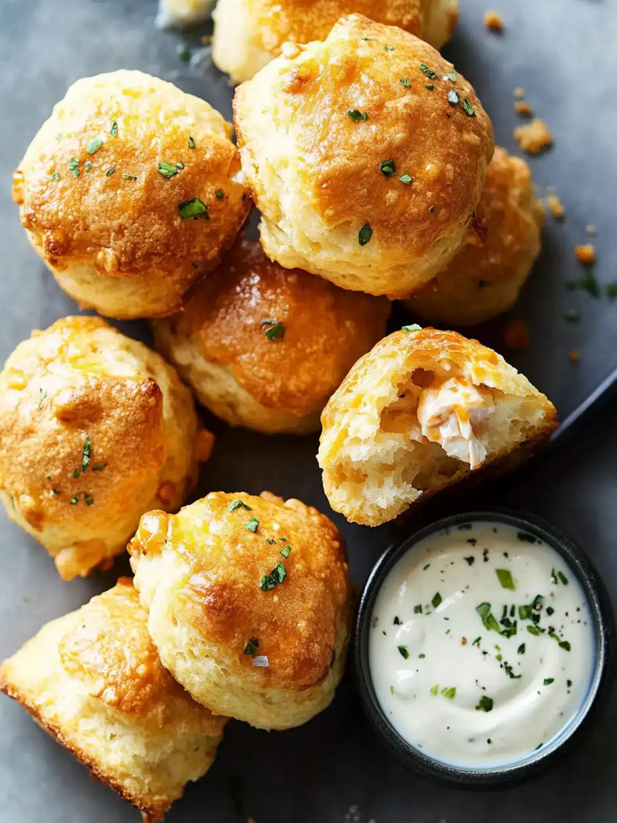 Buffalo Chicken Biscuit Bombs: Your Ultimate Game Day Snack 5 Buffalo Chicken Biscuit Bombs