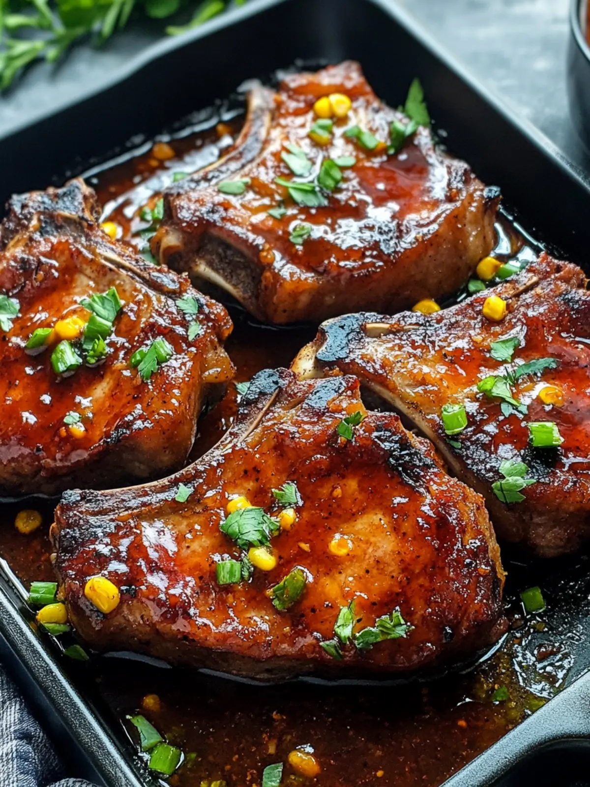 Oven Baked Barbecue Pork Chops: Juicy Flavor in Every Bite 3 Oven Baked Barbecue Pork Chops