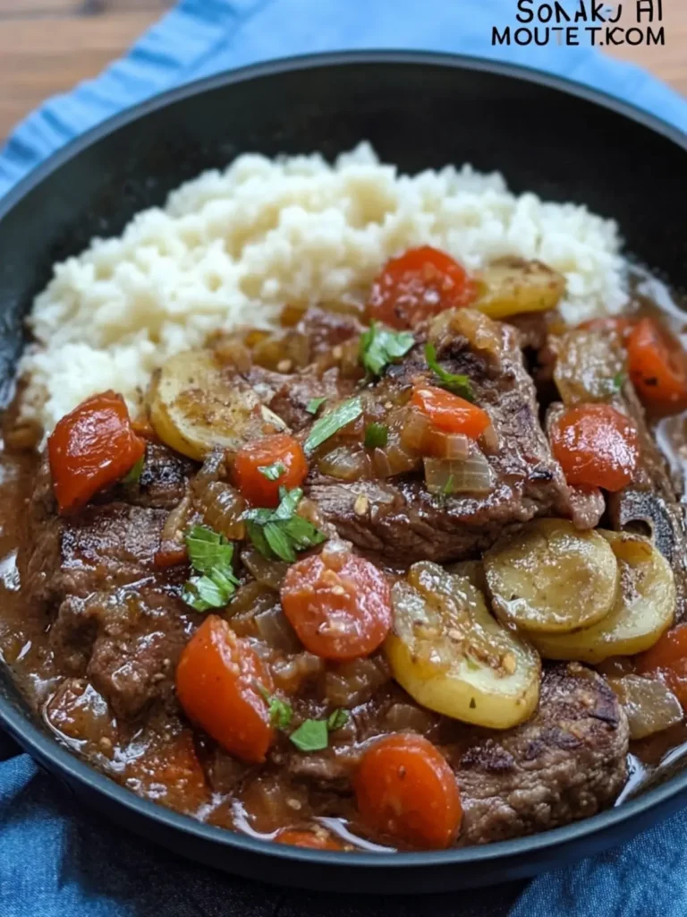 Savory Skillet Swiss Steak: Quick Comfort for Busy Nights 2 Skillet Swiss Steak