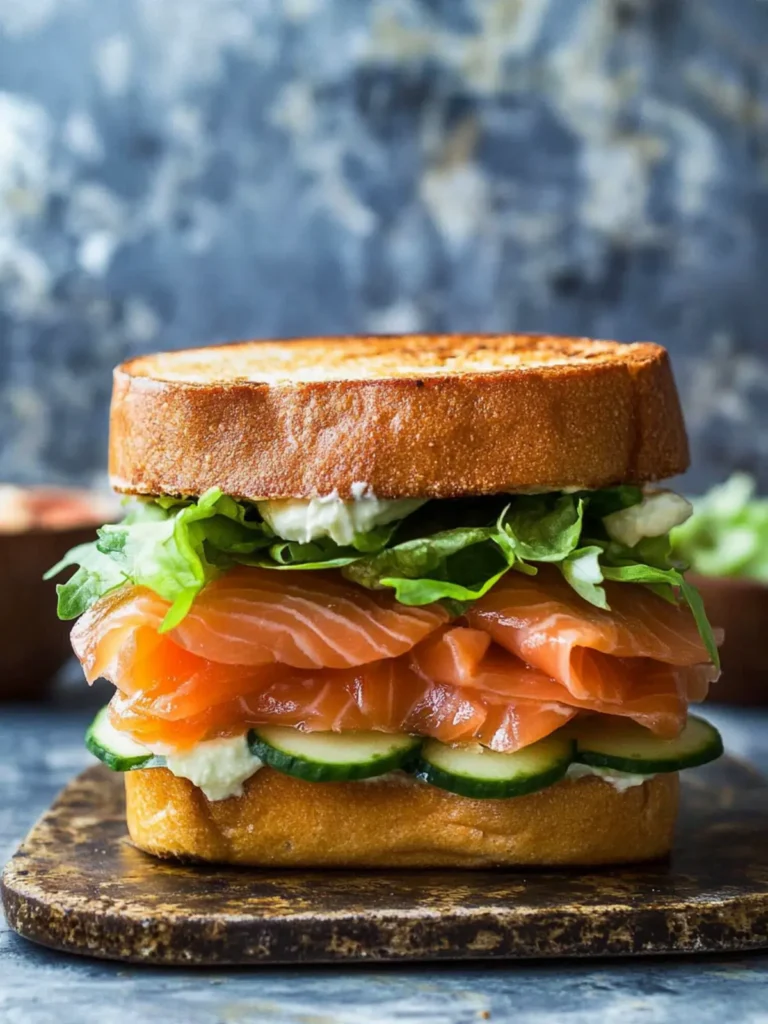 Savory Salmon Sandwich: Elevate Your Lunch Game Today 4 Salmon Sandwich