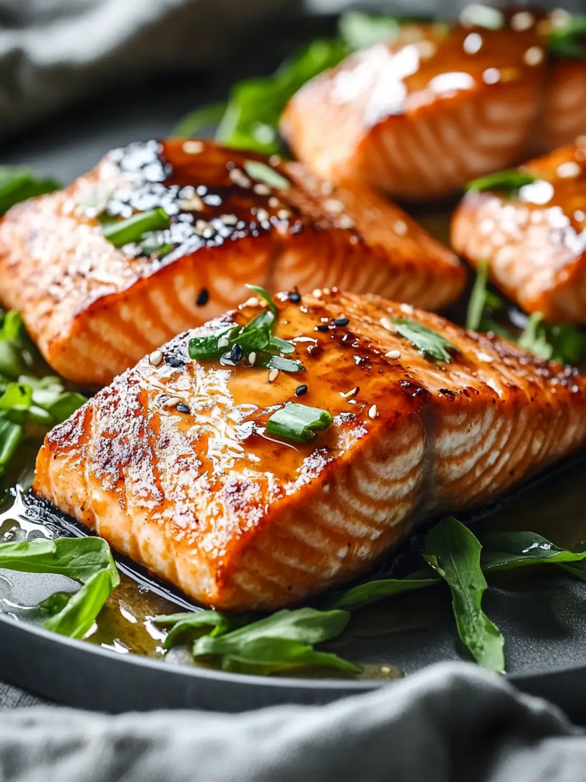 Savory Baked Miso Salmon with Sweet Honey Drizzle Tonight 2 Savory Baked Miso Salmon with Sweet Honey Drizzle