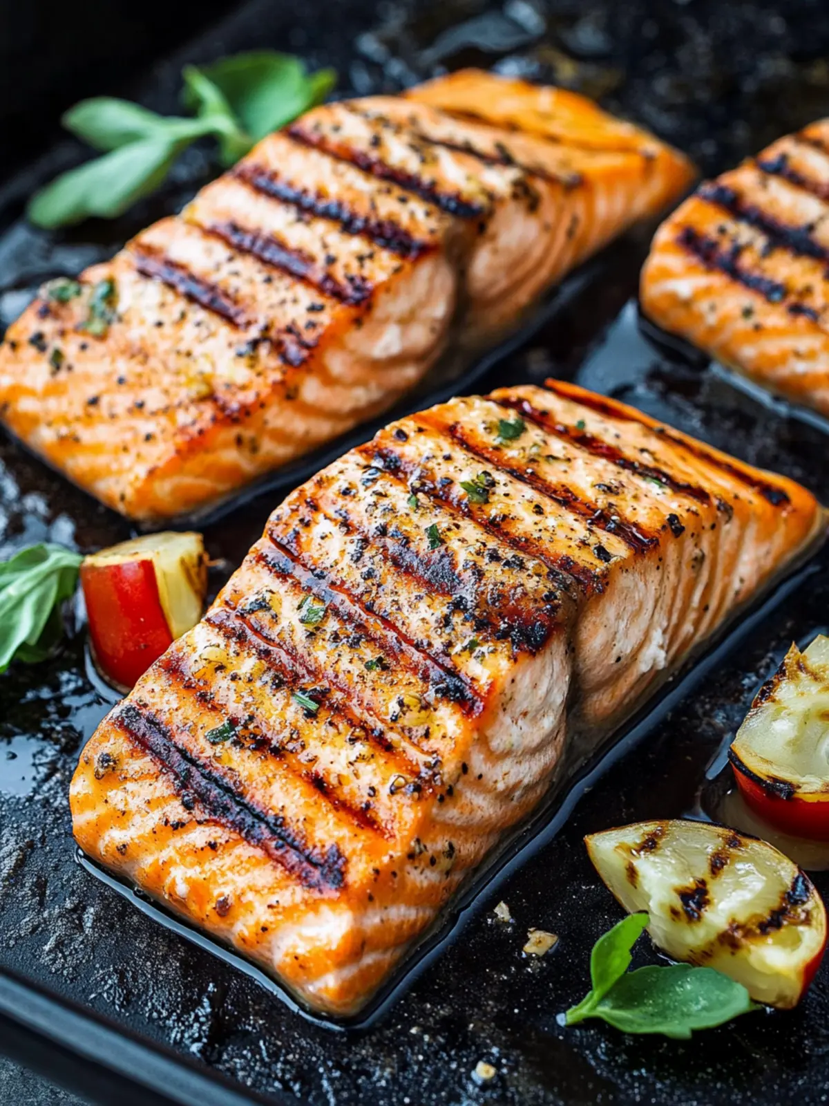 Quick & Zesty Grilled Salmon That Will Impress Tonight! 4 Grilled Salmon