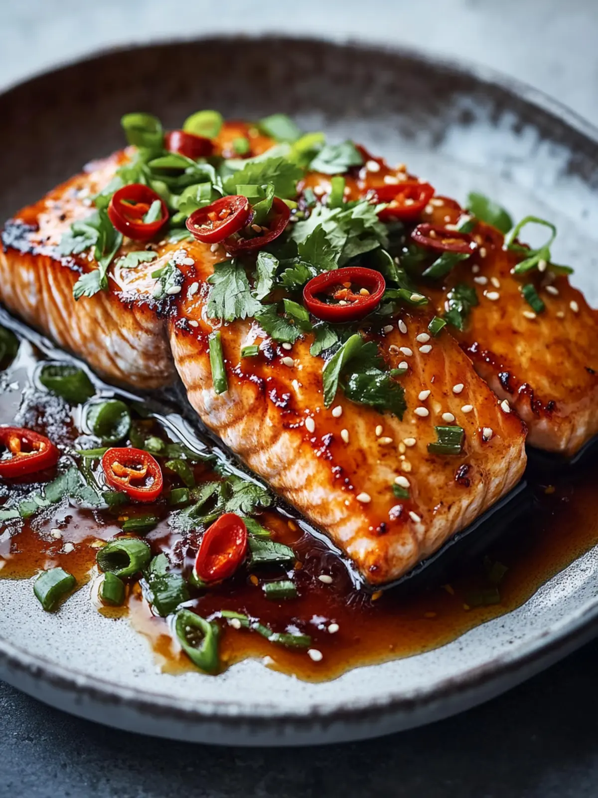 Mastering Soy-Maple Glazed Salmon: Flavor Secrets Revealed 3 Mastering Soy-maple Glazed Salmon: Heat, Flavor, And Texture Tips