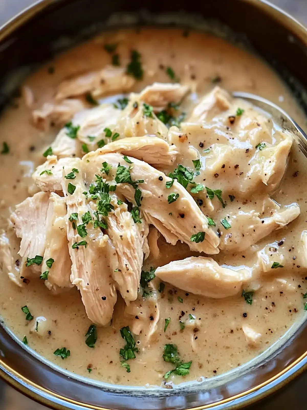 Hearty Crockpot Chicken and Gravy for Cozy Family Dinners 3 Crockpot Chicken and Gravy